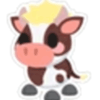 Cow Calf Sticker - Uncommon from State Fair Sticker Pack